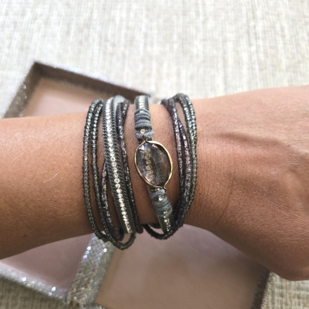 Beaded Wrap Bracelet